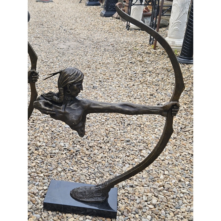 Bronze Indian Warrior 2